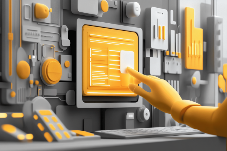 High-tech security vault with glowing digital data protection and advanced technology